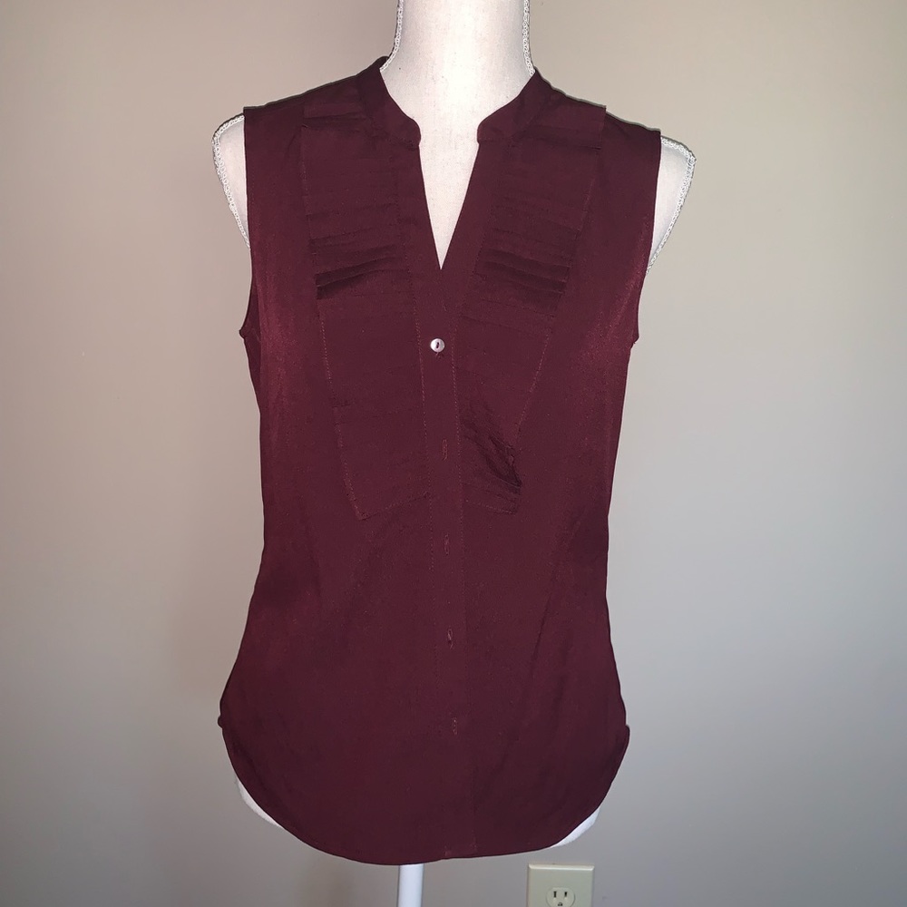 Maroon blouse